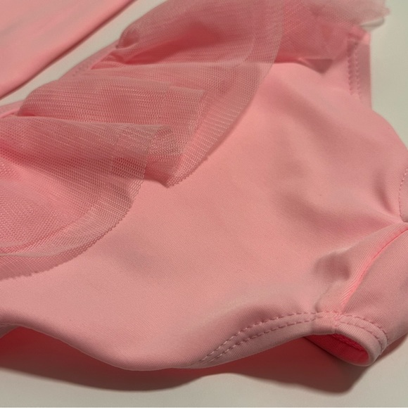 Carter's Baby Girl Pink Unicorn 2-Piece Rashguard Swim Set 9 Months - Picture 4 of 5